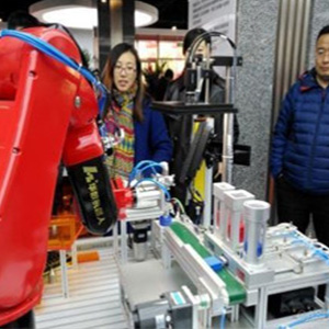 The largest industrial robot training base in Northeast China was completed in Shenyang